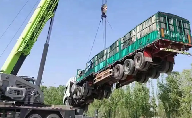 襄汾道路脱困救援案例